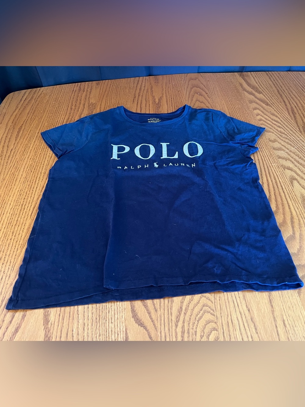 Polo by Ralph Lauren Women’s XL Navy Logo Tee